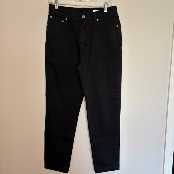 LEVI'S 512 Slim Fit Jean Womens 12 Red Tab Black Stretch - Picture 5 of 8